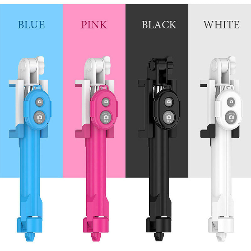 JMT-673418 Bluetooth Selfie Stick Tripod for Mobile Phones - Compatible with iPhone & Android, Adjustable Length 19cm to 75cm