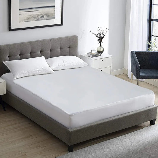 JMT-673482 Breathable Waterproof Mattress Protector with Bedbug Defense - 100% Polyester Knitted Design
