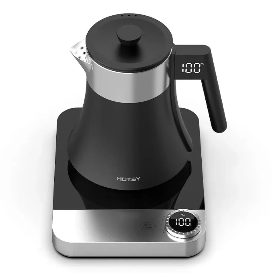 JMT-673674 Double Wall Stainless Steel Electric Kettle with Digital Temperature Control and Keep Warm Function