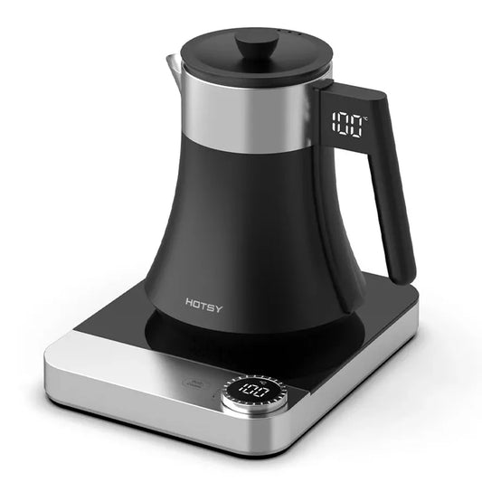 JMT-673674 Double Wall Stainless Steel Electric Kettle with Digital Temperature Control and Keep Warm Function