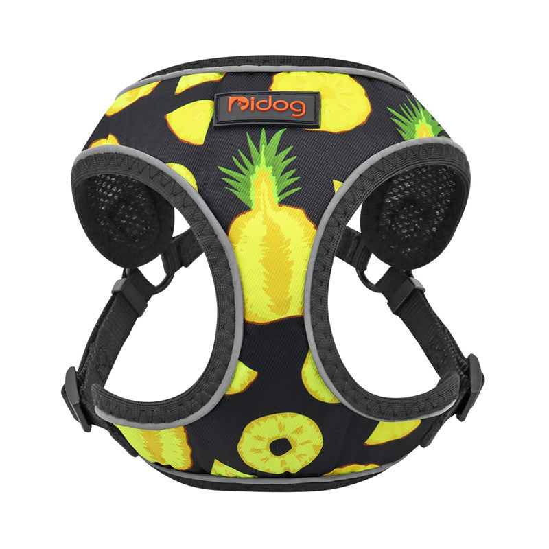 JMT-674058 Reflective Vest-Style Pet Harness for Small and Medium Dogs - Adjustable and Comfortable Design