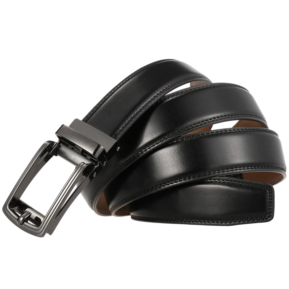 JMT-674314 Durable Alloy Automatic Buckle Belt for Trendy Style