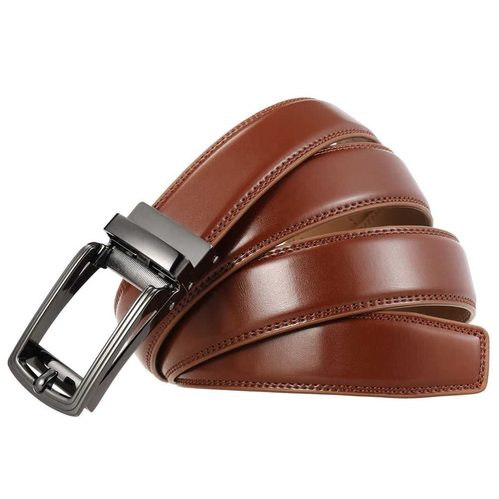 JMT-674314 Durable Alloy Automatic Buckle Belt for Trendy Style