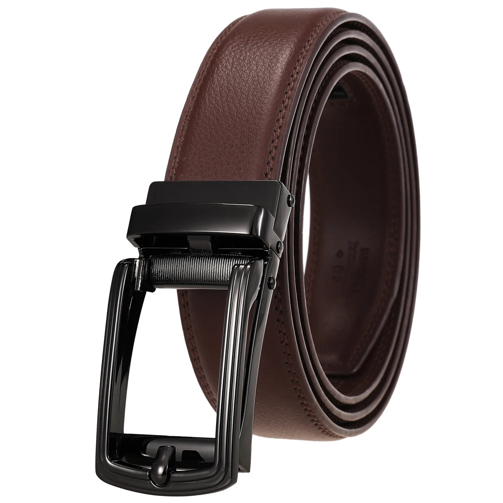 JMT-674314 Durable Alloy Automatic Buckle Belt for Trendy Style