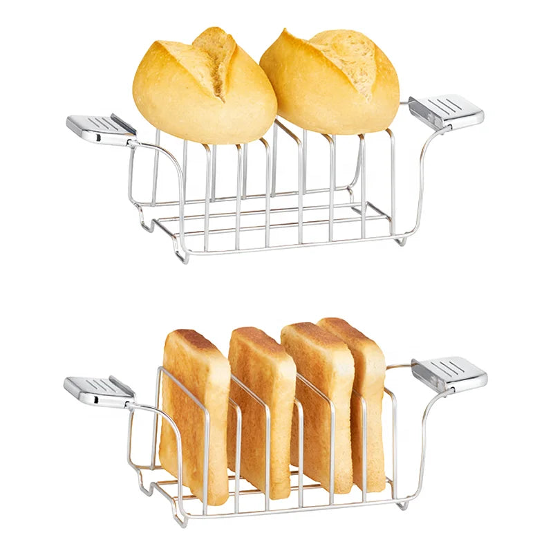 JMT-674378 4-Slice Stainless Steel Toaster 220V 1625W with Adjustable Settings and High-Lift Function