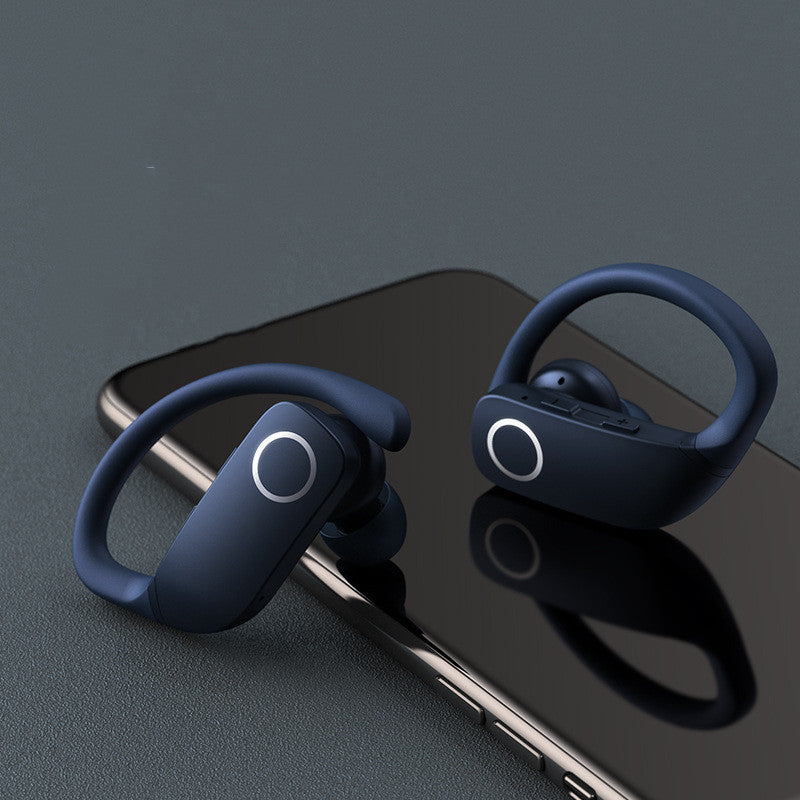 JMT-674378 Bluetooth Semi-In-Ear Noise Reduction Headset with Digital Display and Voice Control