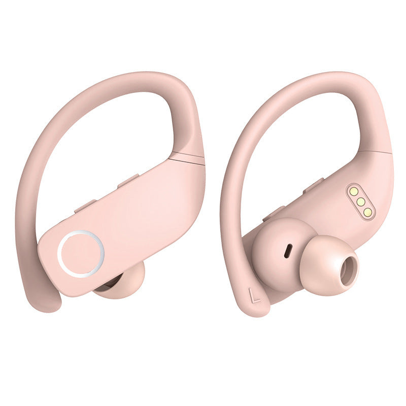 JMT-674378 Bluetooth Semi-In-Ear Noise Reduction Headset with Digital Display and Voice Control