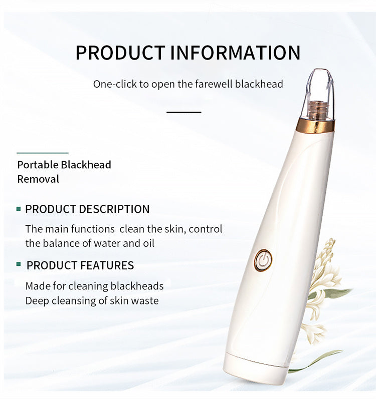 JMT-674698 Blackhead Removal Electric Suction Device for Deep Skin Cleansing