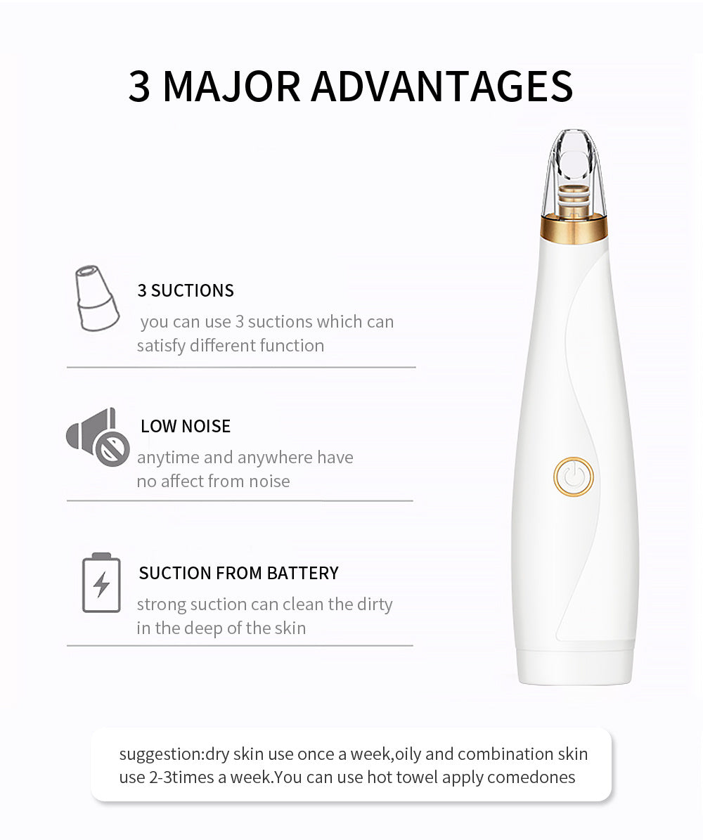 JMT-674698 Blackhead Removal Electric Suction Device for Deep Skin Cleansing