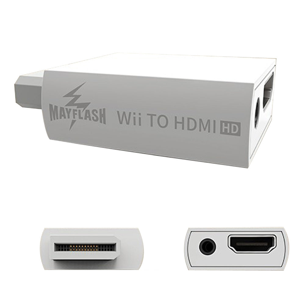 JMT-674890 Wii to HDMI Converter Adapter for NGC/WIIU/PC - High Definition Game Accessory