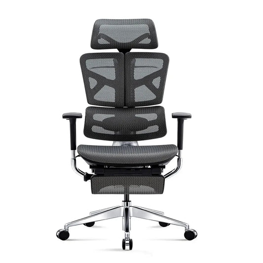 JMT-675018 Ergonomic Mesh Executive Swivel Office Chair with Adjustable Lumbar Support