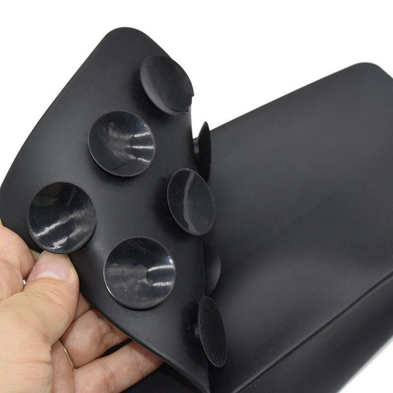 JMT-675018 Silicone Hair Perm Protective Sleeve with Storage Bag - Black Beauty Tool