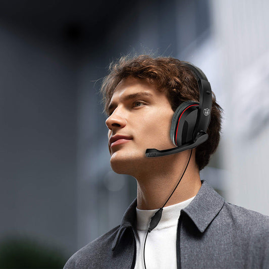 JMT-675210 Wired Gaming Headset with Deep Bass and 40mm Drivers - 32Ω Impedance, 20Hz-20kHz Frequency Response, 1.2m Cable