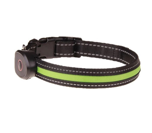 JMT-675530 Luminous Dog Collar with Adjustable Sizes (S: 28CM-40CM, M: 33CM-50CM, L: 38CM-60CM)