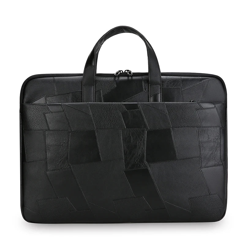 JMT-675530 Stylish Waterproof PU Business Briefcase Bag, 14 or 15 Inch, Anti-Friction Design