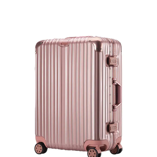 JMT-675594 Aluminium Frame Trolley Luggage Suitcase with Modern Design