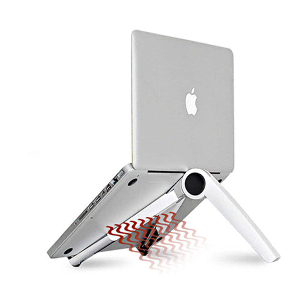 JMT-675658 Aluminum Cooling Stand for iPad, Tablets, and Laptops - Adjustable Triangle Design