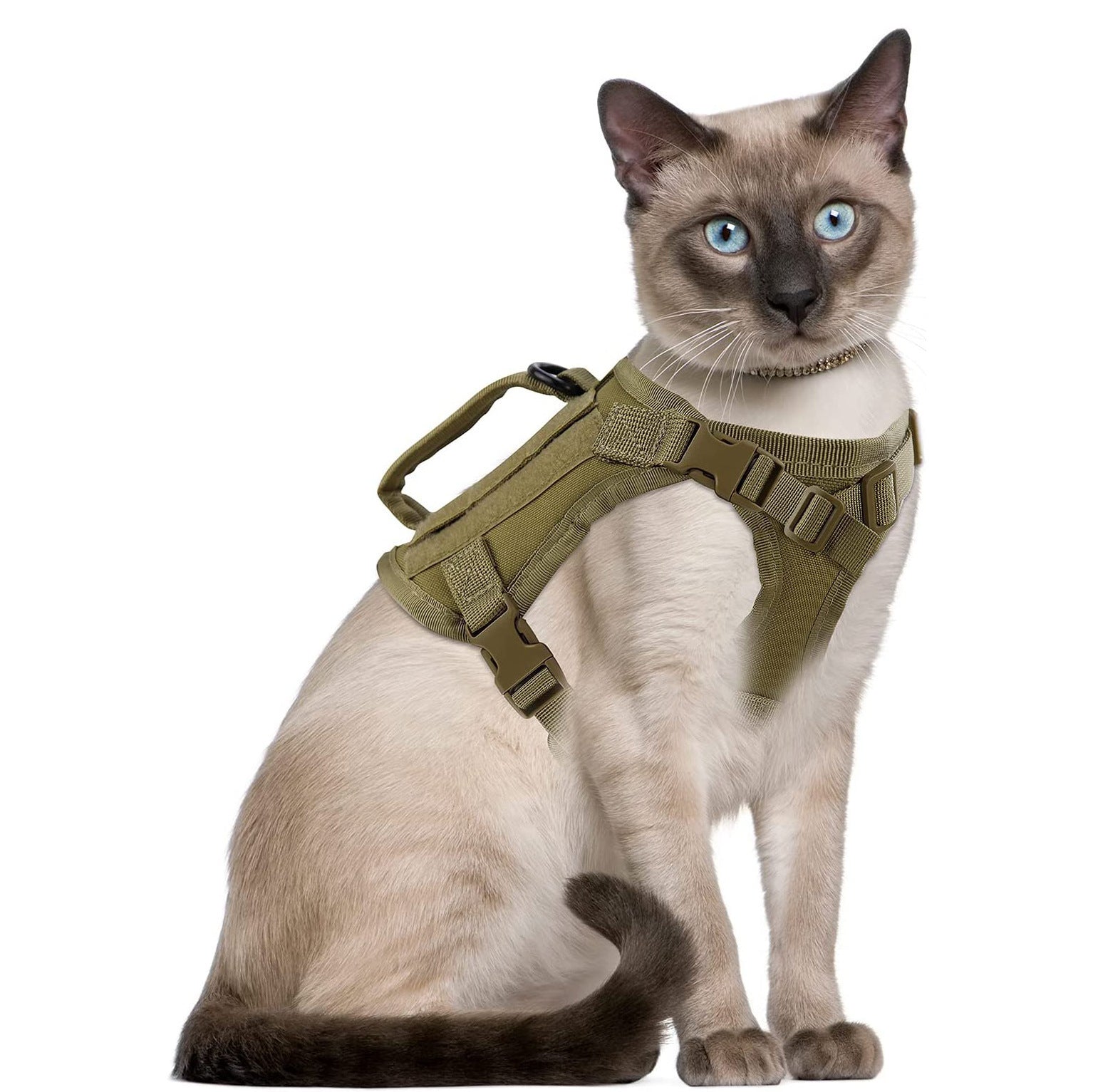 JMT-675722 Adjustable Oxford Cloth Cat Chest Strap Vest with Traction Rope in Multiple Colors