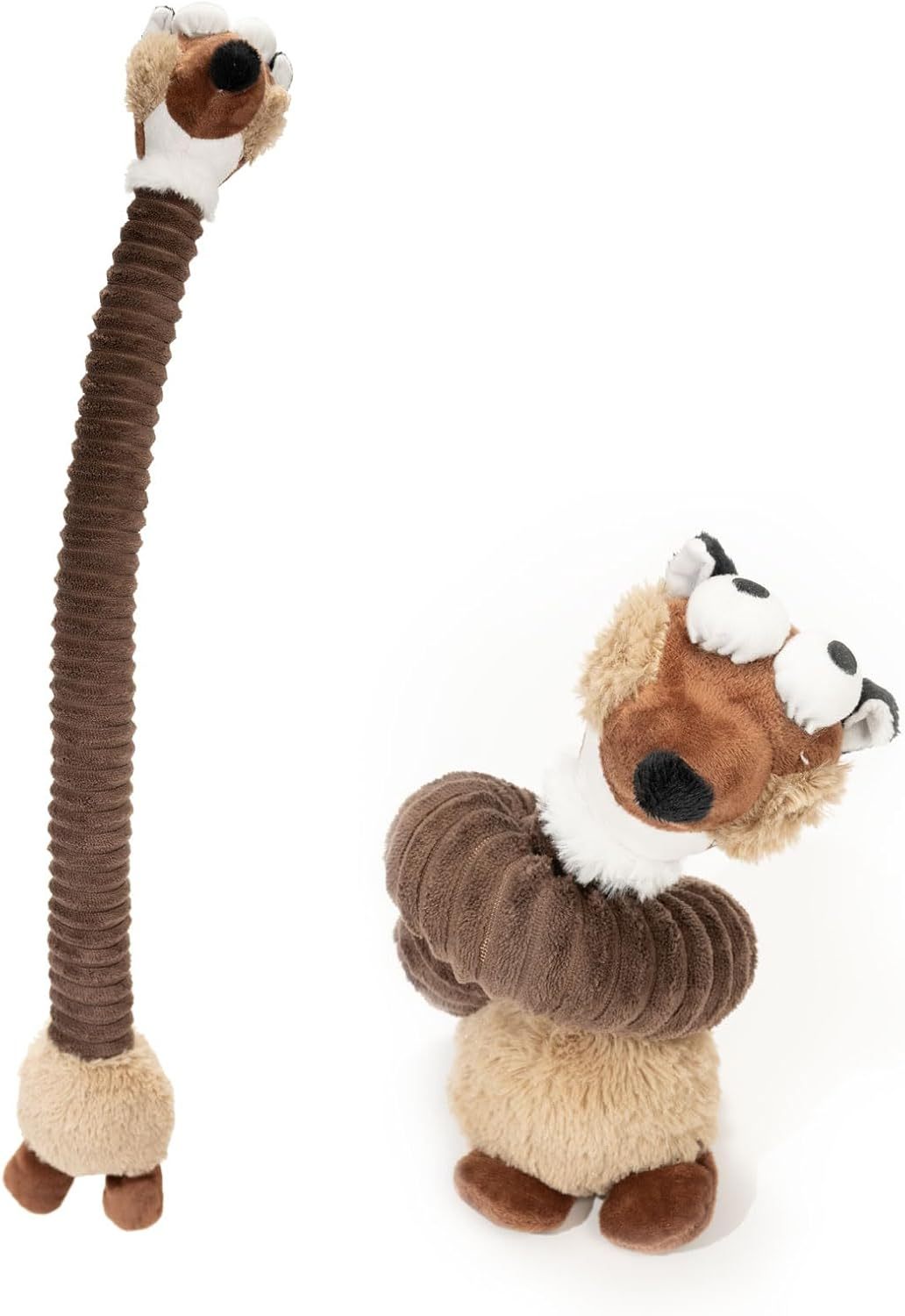 JMT-675850 Plush Squeaky Crinkle Dog Chew Toy for Small to Large Dogs - Ideal for Teething and Playtime