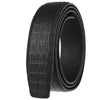 JMT-676618 Boys' Cowhide Automatic Buckle Belt - Durable First Layer Leather Accessory