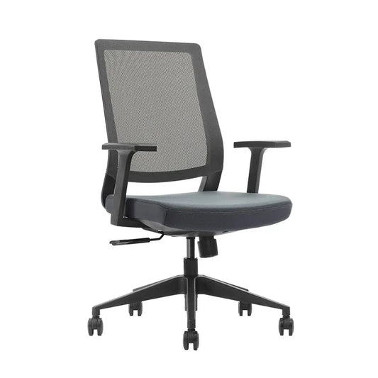 JMT-676618 Ergonomic Full Mesh Office Chair with Adjustable Headrest and Modern Design - Model K3-B1M-01