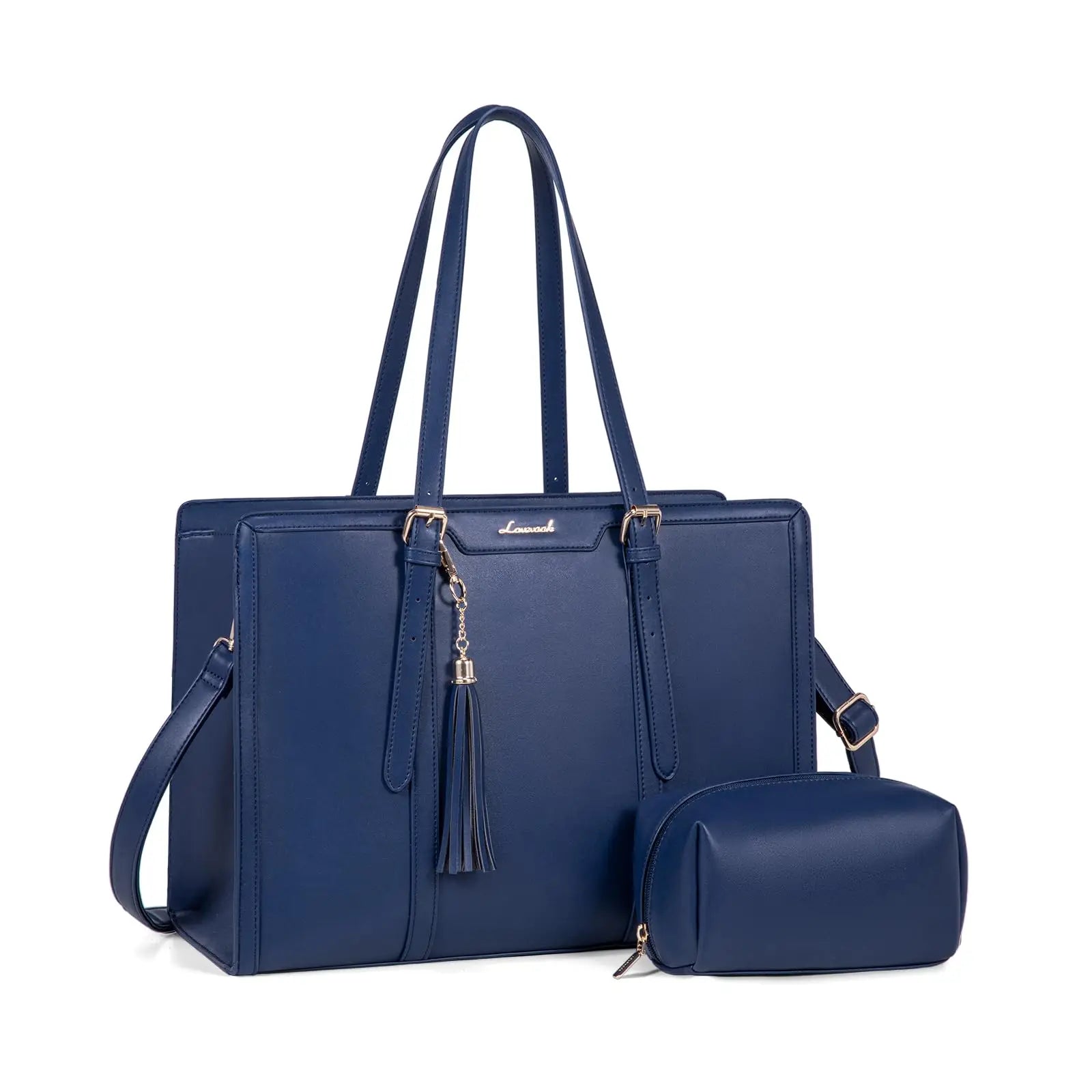 JMT-676682 Large Capacity Waterproof Laptop Tote Bag for Women - Fits 15.6 Inch Laptops, Ideal for Office Use