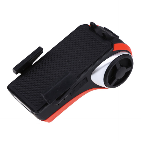 JMT-676938 5-in-1 LED Bicycle Light with Bluetooth Speaker, MP3 Player, Power Bank, and Phone Holder
