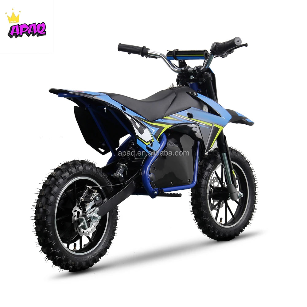 JMT-676938 800W/1000W Electric Off-Road Dirt Bike for Kids, 10 Inch Wheels with 36V 9AH/12AH Battery , Top Speed 27.9 mph