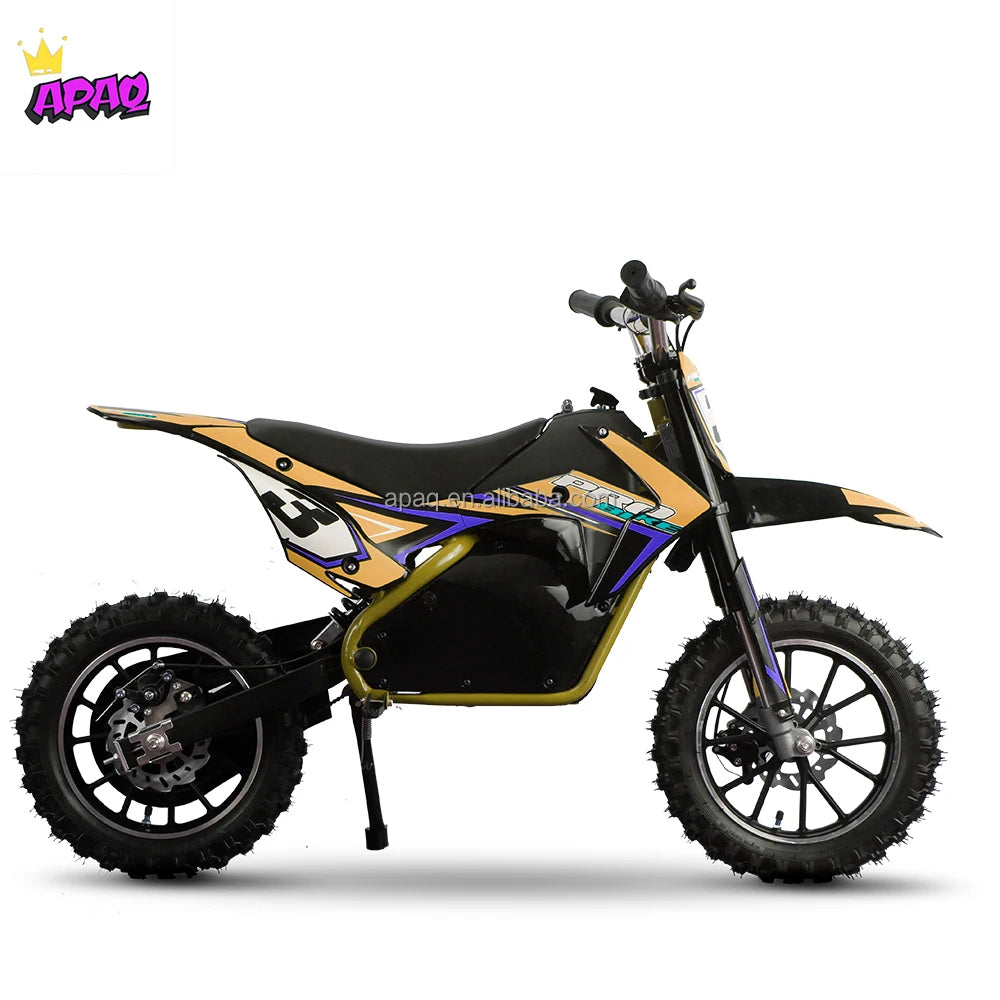 JMT-676938 800W/1000W Electric Off-Road Dirt Bike for Kids, 10 Inch Wheels with 36V 9AH/12AH Battery , Top Speed 27.9 mph