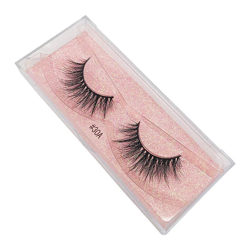 JMT-677130 3D False Eyelashes for Beauty Salon and Celebrity Looks – Box #30A-#42A (Length 11.0cm)
