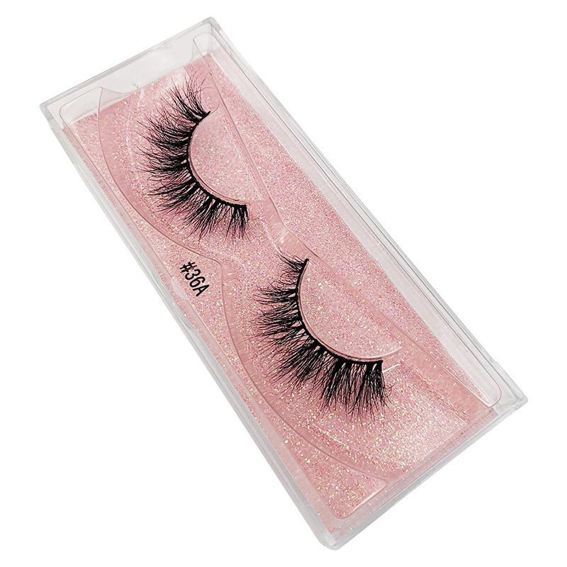 JMT-677130 3D False Eyelashes for Beauty Salon and Celebrity Looks – Box #30A-#42A (Length 11.0cm)