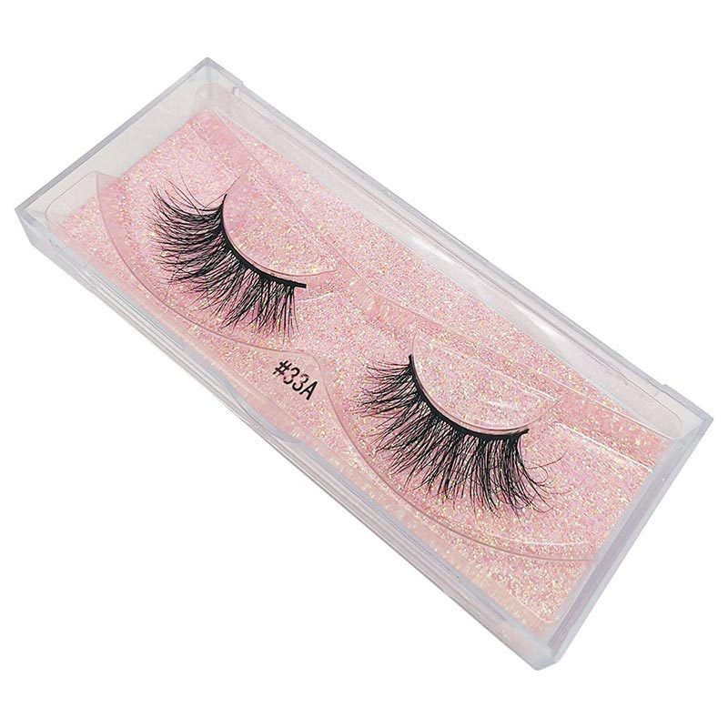 JMT-677130 3D False Eyelashes for Beauty Salon and Celebrity Looks – Box #30A-#42A (Length 11.0cm)