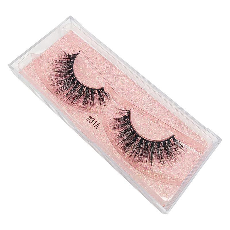 JMT-677130 3D False Eyelashes for Beauty Salon and Celebrity Looks – Box #30A-#42A (Length 11.0cm)
