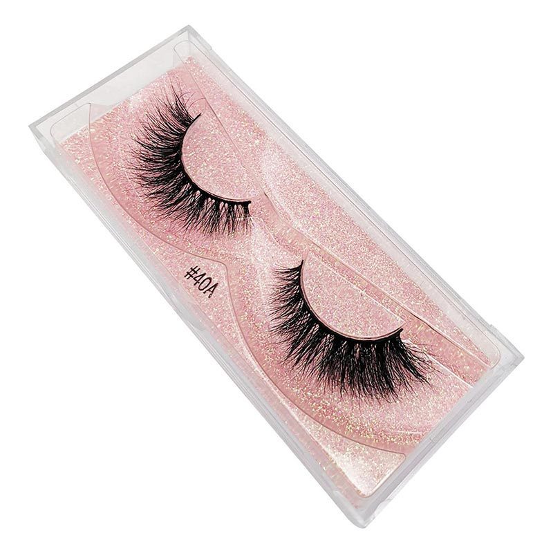 JMT-677130 3D False Eyelashes for Beauty Salon and Celebrity Looks – Box #30A-#42A (Length 11.0cm)