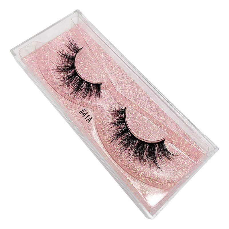 JMT-677130 3D False Eyelashes for Beauty Salon and Celebrity Looks – Box #30A-#42A (Length 11.0cm)