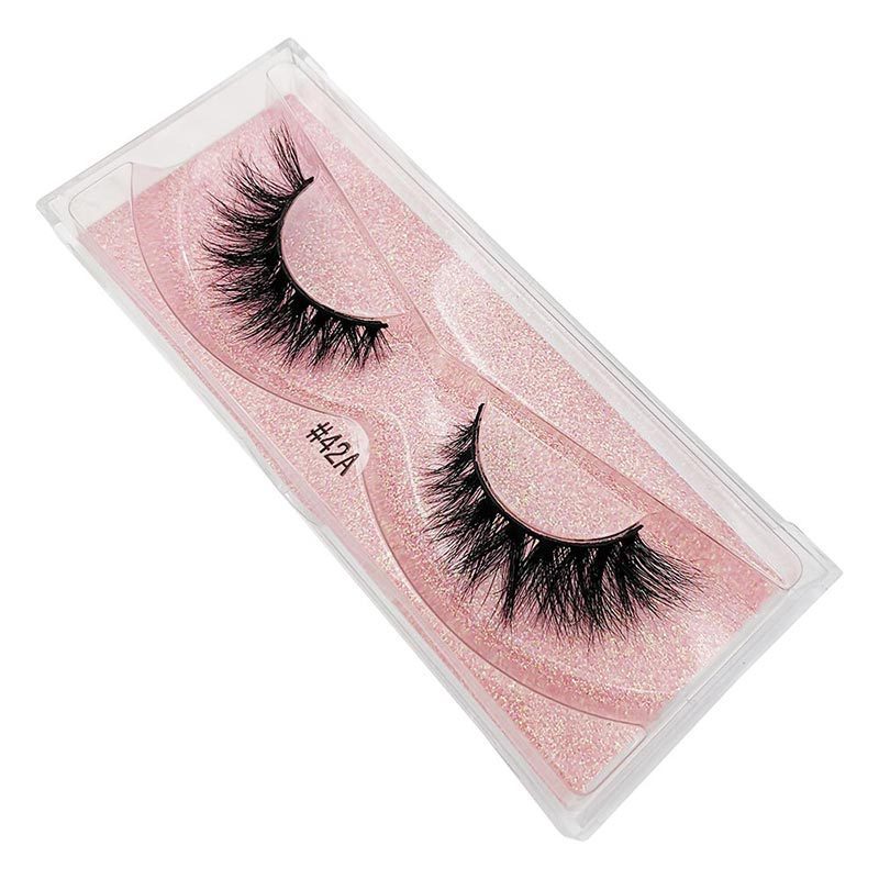 JMT-677130 3D False Eyelashes for Beauty Salon and Celebrity Looks – Box #30A-#42A (Length 11.0cm)