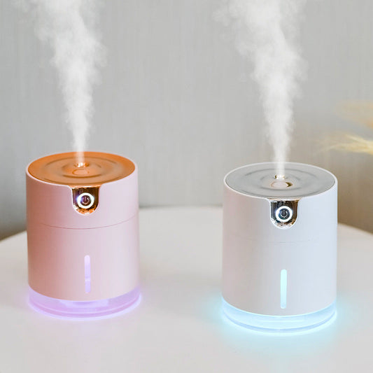 JMT-677194 Mini Water Drop Humidifier with Night Light – Ultrasonic Silent Operation for Home Use, 10-20 sq. m Area, 2-8 Hour Timer