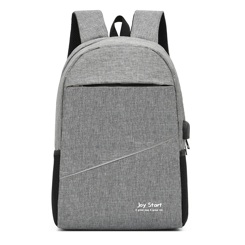 JMT-677194 Waterproof Large Capacity School and Travel Backpack with USB Charging and Headphone Jack