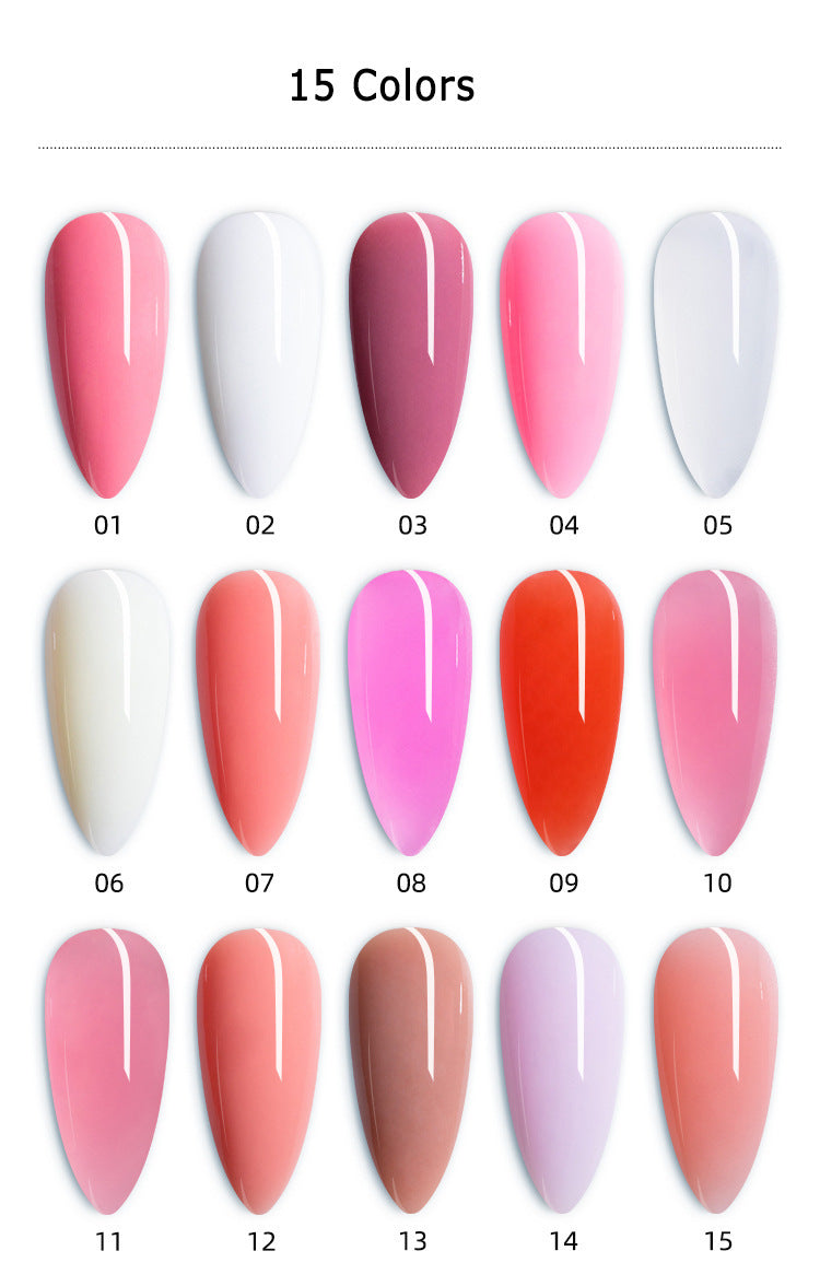 JMT-677322 Crystal Extended Nail Enhancement Tool Set for Professional Manicure