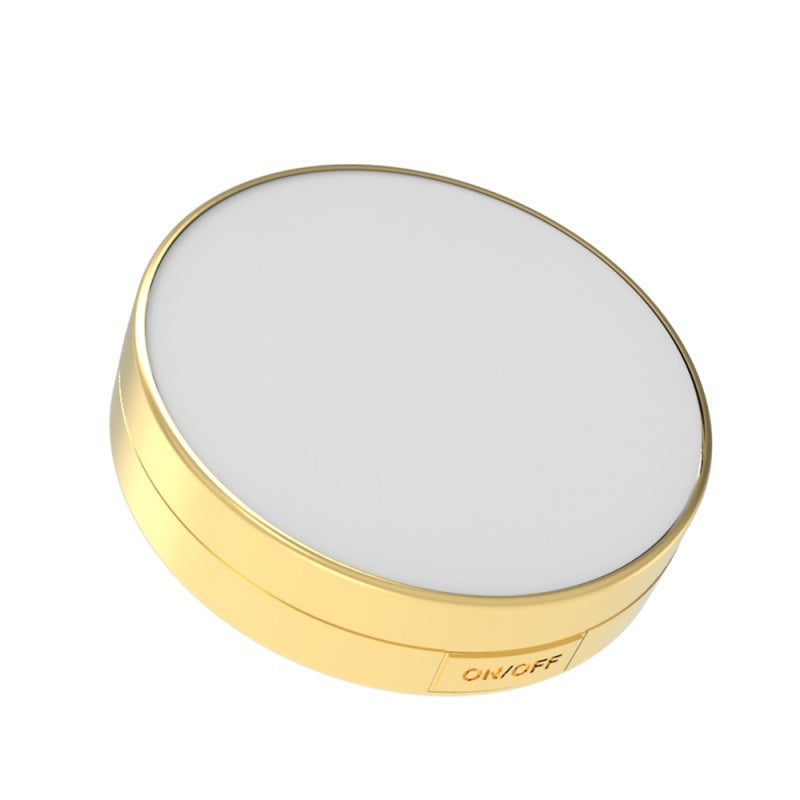 JMT-677450 10x Magnifying Portable Makeup Mirror with Adjustable Lighting and USB Charging
