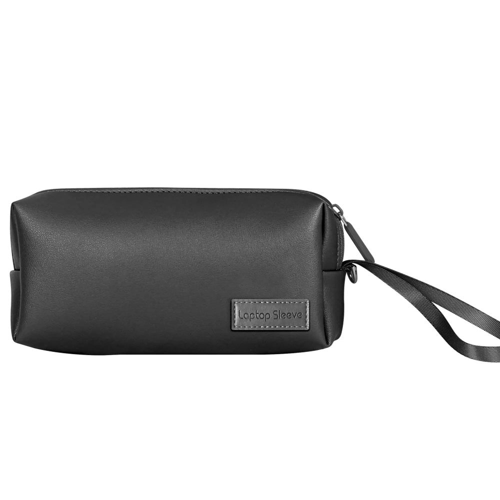 JMT-677834 Leather Laptop Sleeve with Stand for MacBook Air & Pro (14-15 Inch)