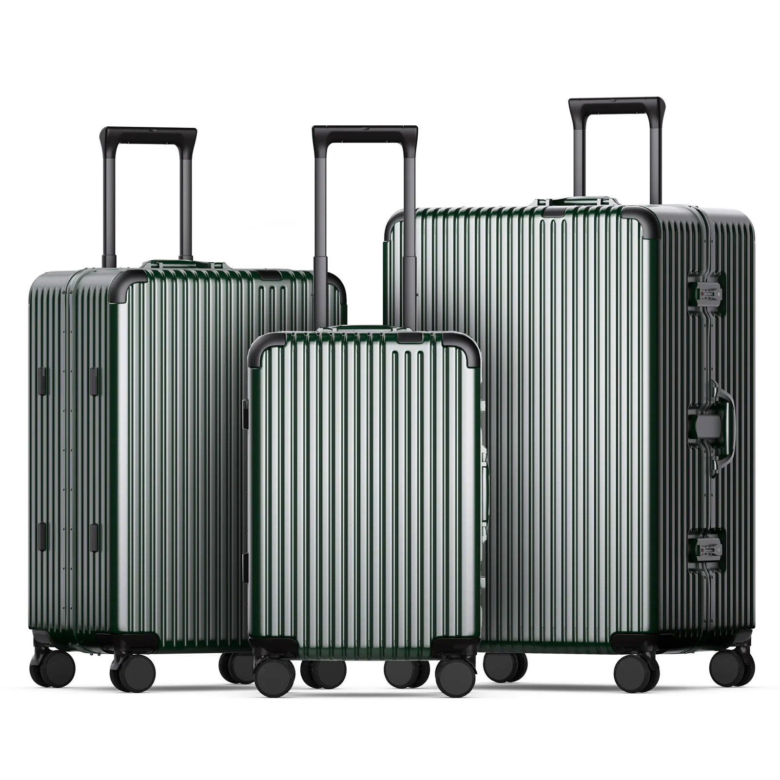 JMT-677898 20 Inch Aluminium Trolley Case Travel Bag with Custom Korean Design