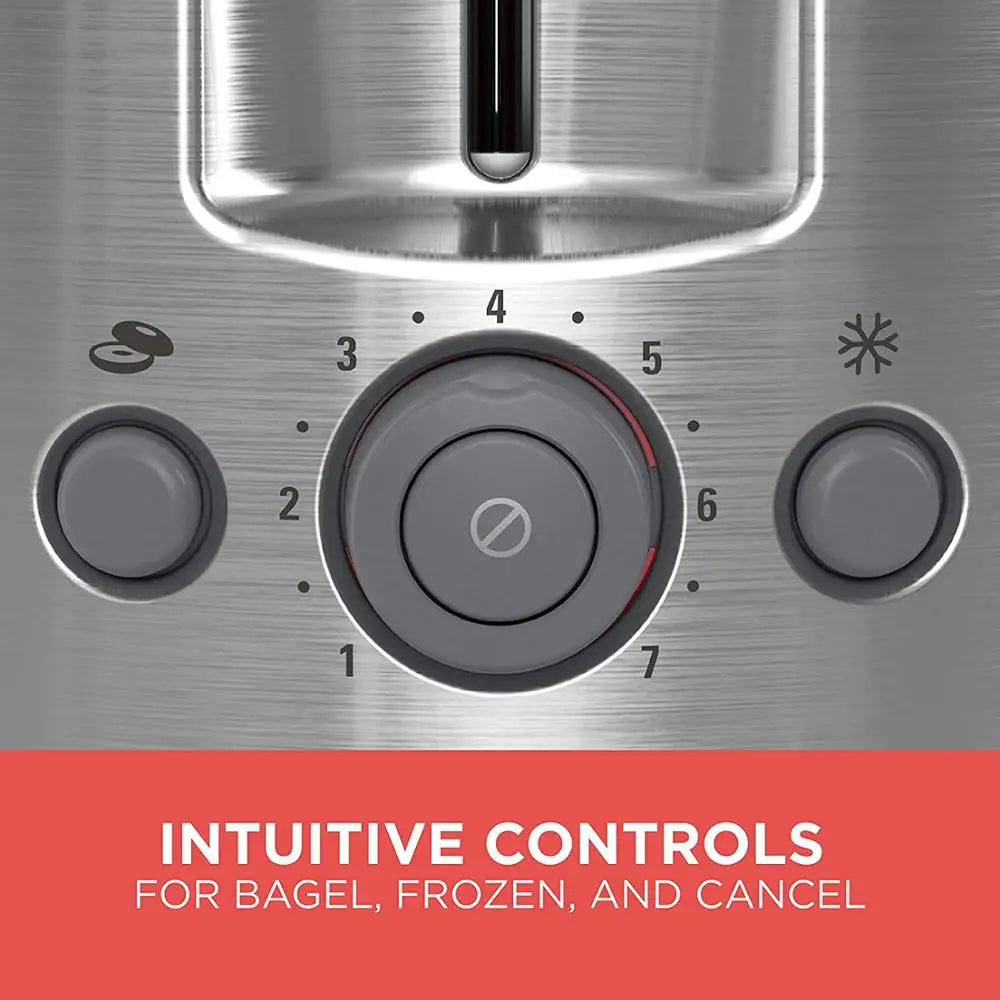 JMT-677962 Stainless Steel Toaster with Multiple Toast Settings