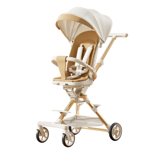JMT-678154 Lightweight Folding Baby Carrier Push Chair with 360° Seat Rotation and Dining Plate