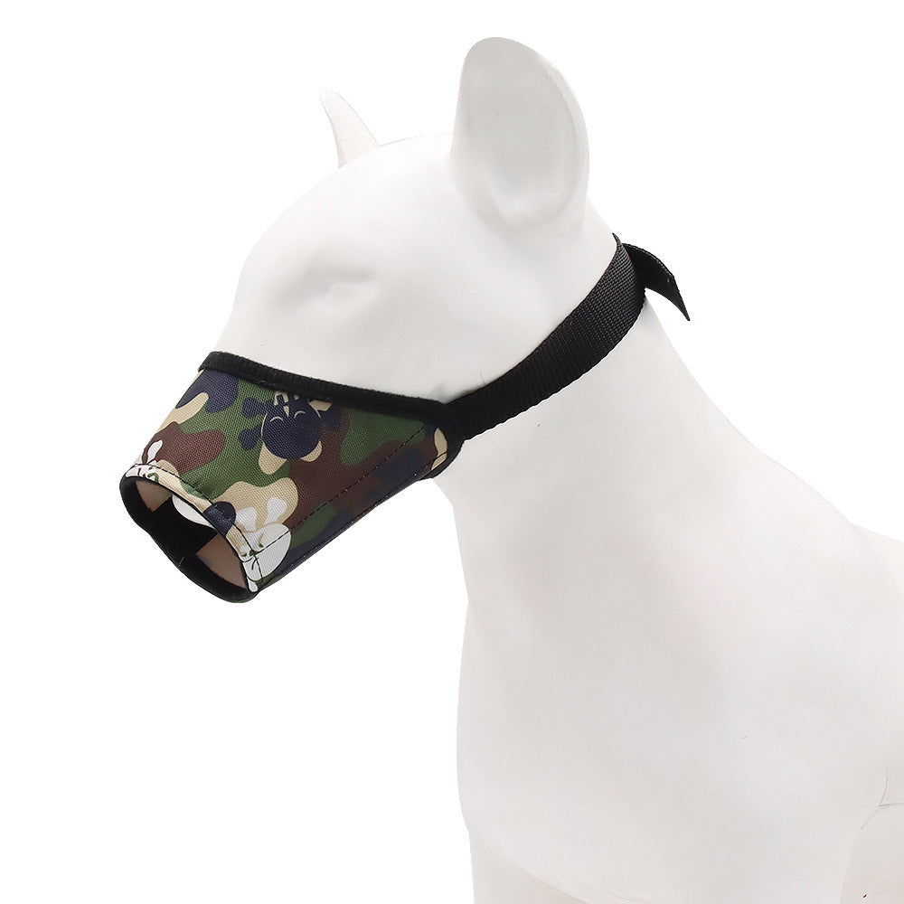 JMT-678346 Adjustable Anti-Bite Dog Mouth Cover for Medium and Large Dogs - Anti-Barking & Anti-Eating Mask