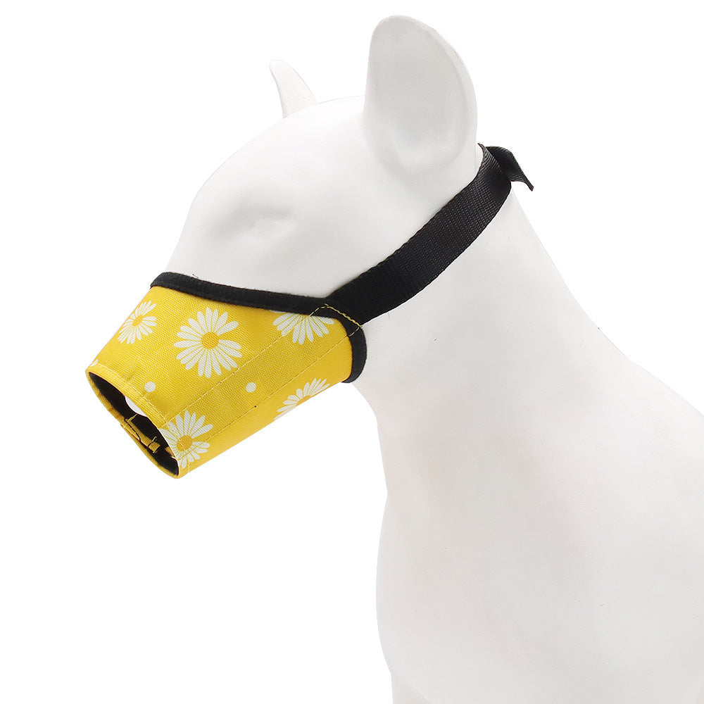JMT-678346 Adjustable Anti-Bite Dog Mouth Cover for Medium and Large Dogs - Anti-Barking & Anti-Eating Mask
