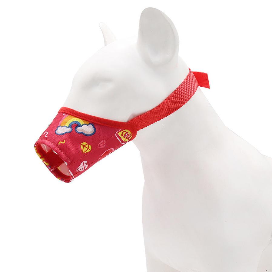 JMT-678346 Adjustable Anti-Bite Dog Mouth Cover for Medium and Large Dogs - Anti-Barking & Anti-Eating Mask