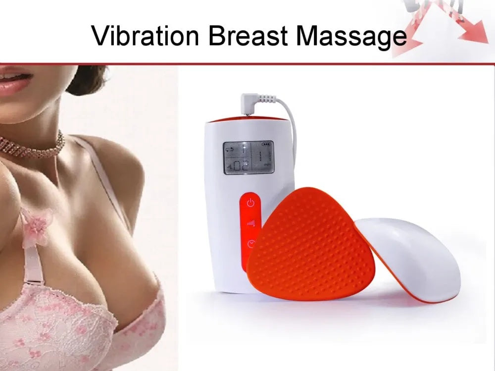 JMT-678410 High Frequency Vibrating Breast Enlargement Massager with LCD Display