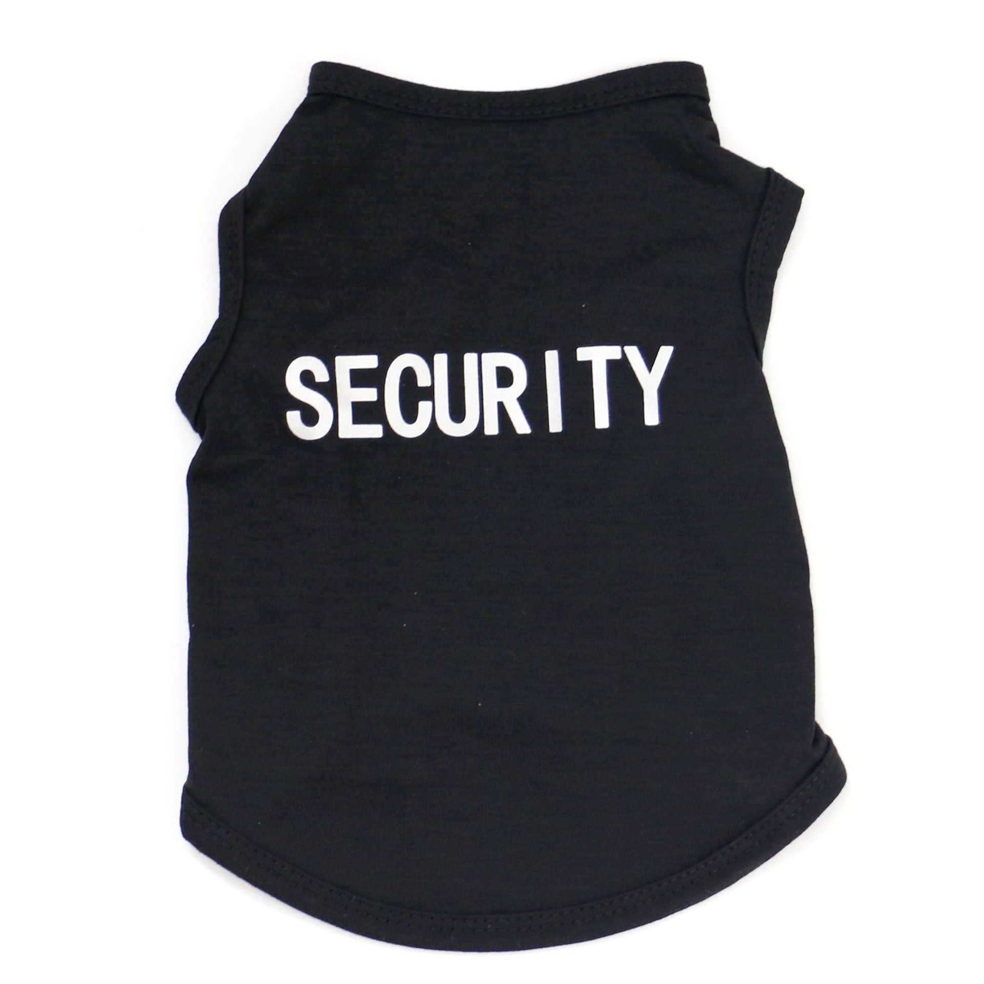 JMT-678794 Cool and Breathable Dog Summer Vest in Various Black Designs - Available in XS, S, M, L Sizes