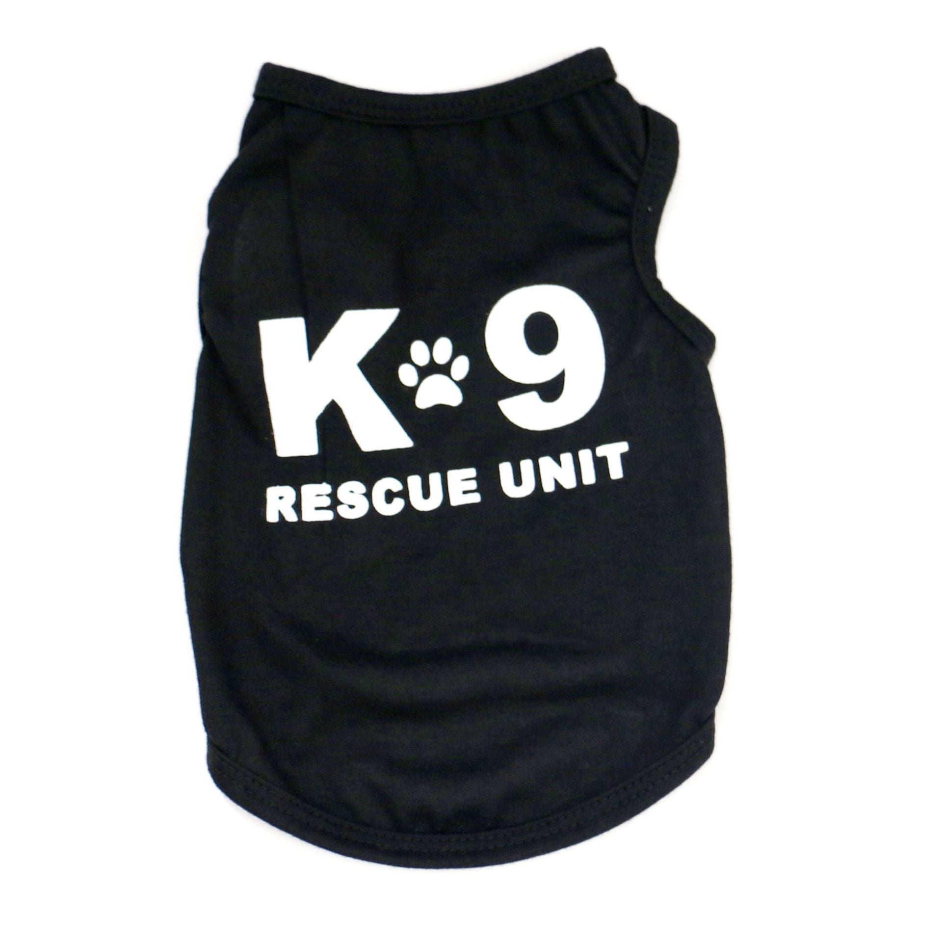 JMT-678794 Cool and Breathable Dog Summer Vest in Various Black Designs - Available in XS, S, M, L Sizes